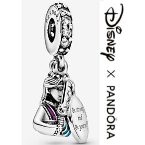 NWOT Pandora x Disney Mulan Dangle Charm 798637C01 RETIRED